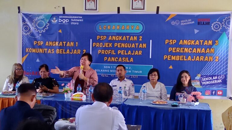 Yusri Damopolii Buka Lokakarya Program Sekolah Penggerak Kabupaten Bolaang Mongondow Timur