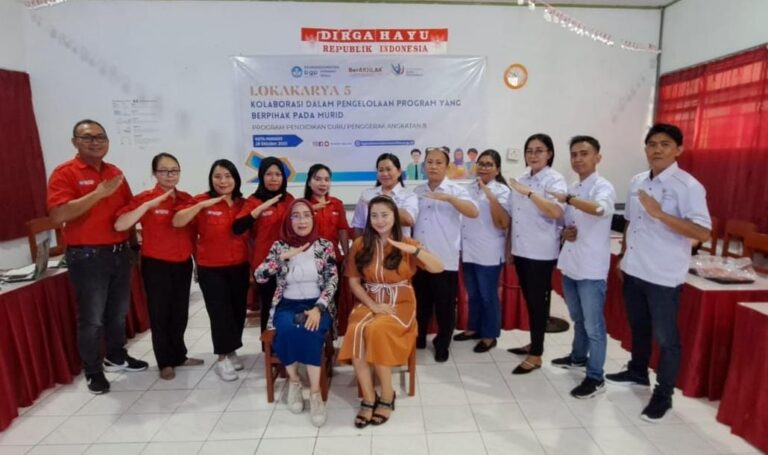 Lokakarya Kelima Program Pendidikan Guru Penggerak Angkatan Kedelapan Kota Manado