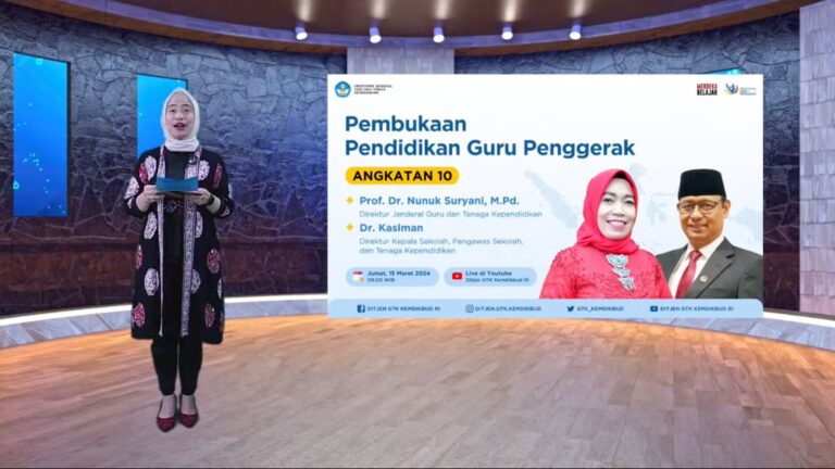 Sebanyak 26.885 Guru Indonesia Ikuti Program Pendidikan Guru Penggerak Angkatan 10