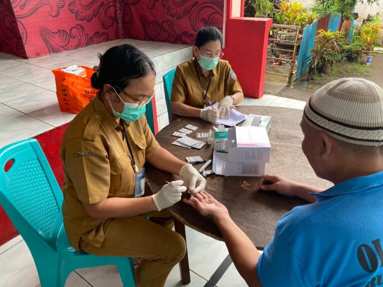 Di Hari AIDS Sedunia, Rutan Manado-Dinkes Manado Gelar Pemeriksaan dan Tes HIV/AIDS Buat Warga Binaan