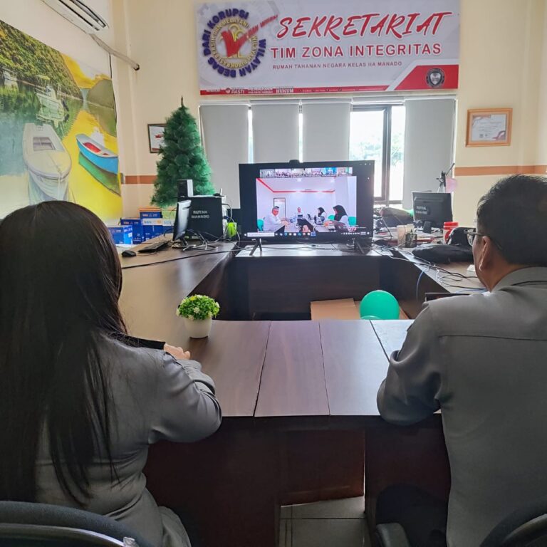Rutan Manado Ikuti Penguatan Tusi dan Tata Kelola Pengawasan oleh Inspektur Wilayah I