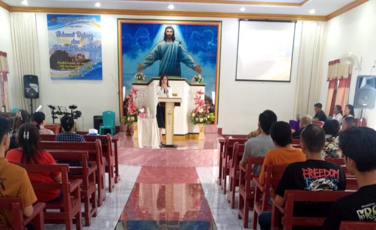 Pdt. Djeli Massie Minta Warga Binaan BP di Rutan Manado, Jangan Menyerah Apapun Keadaannya