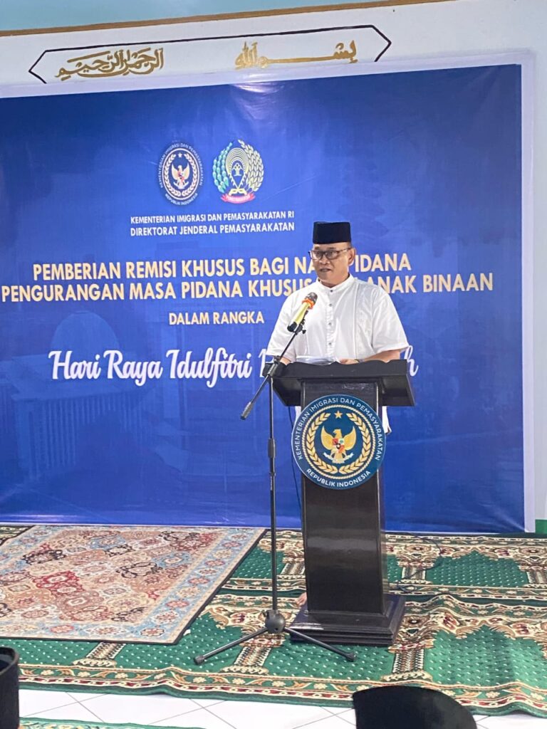 Sebanyak 155 Warga Binaan Lapas Manado Terima Remisi Khusus Idul Fitri