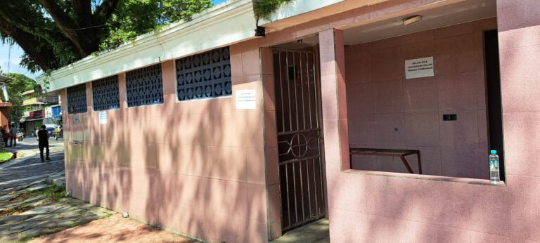 Toilet di Sparta Tikala Manado Tidak Berfungsi