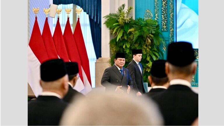 Presiden Prabowo Lantik Keanggotaan Dewan Energi Nasional