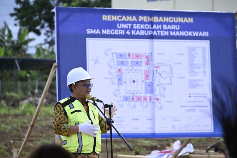 Senyum Murid SMAN 4 Manokwari, Mendikdasmen Wujudkan Gedung Baru