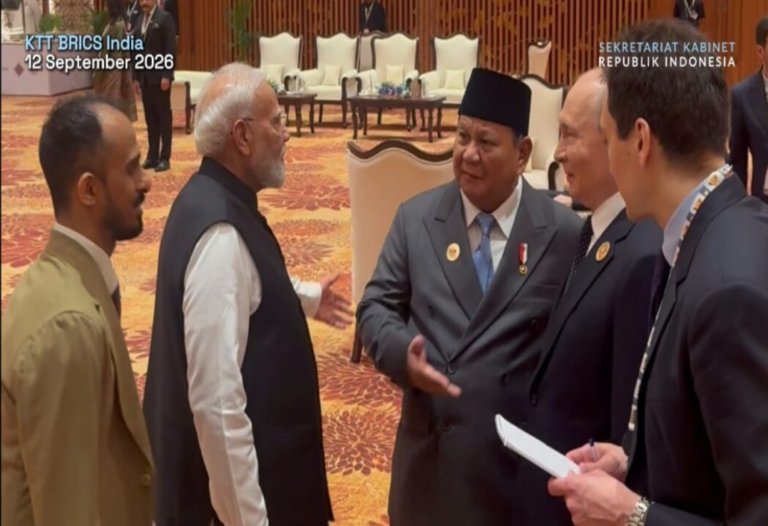 Momen Akrab Presiden Prabowo Bersama PM Modi, Presiden Putin, dan Presiden Xi Jelang Pembukaan KTT BRICS